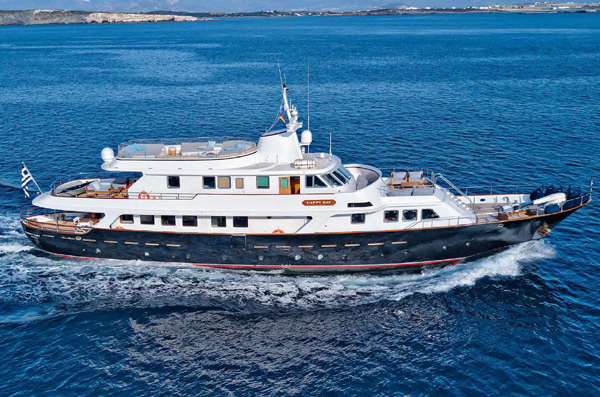 motor yacht navetta dislocante